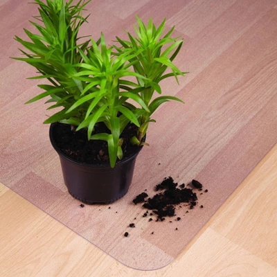 30"x48" Evolution Recyclable Chair Mat For Hard Floors Rectangular - Ecotex 2 30"x48" Evolution Recyclable Chair Mat For Hard Floors Rectangular - Ecotex - Image 2