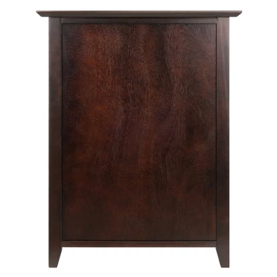Burke File Cabinet Coffee Finish - Winsome 7 Burke File Cabinet Coffee Finish - Winsome - Image 7