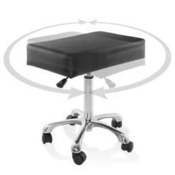 Saloniture Rolling Hydraulic Salon Stool With Large Seat - Adjustable Swivel Spa Chair With Wheels -WorkHaven Sales Shop GUEST 9586ec3c 3817 49fe ae31 18fa59f83bb9