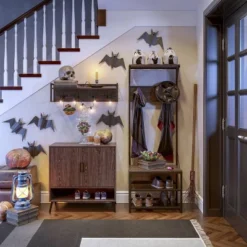 Afton 4 Hook Metal Frame Wall Shelf Woodgrain - RiverRidge Home 11 Afton 4 Hook Metal Frame Wall Shelf Woodgrain - RiverRidge Home -WorkHaven Sales Shop GUEST 95a0aa36 80a5 4b9d 9db5 f9edb38ddd6b