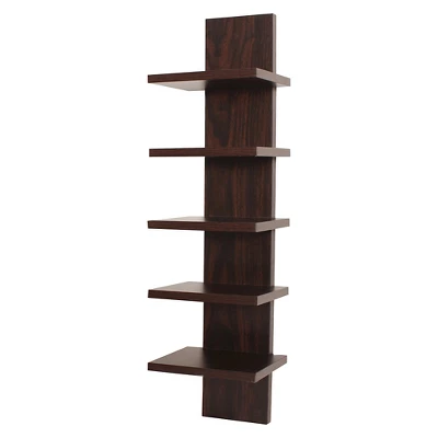 30" X 6" Slim Vertical Column Wall Shelf - Danya B. 6 30" X 6" Slim Vertical Column Wall Shelf - Danya B. - Image 6