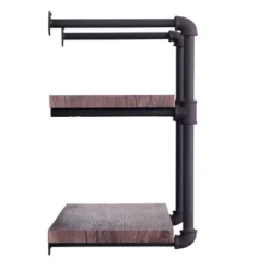 Tarian Industrial Wall-Mounted Shelf Dark Brown - Christopher Knight Home 7 Tarian Industrial Wall-Mounted Shelf Dark Brown - Christopher Knight Home -WorkHaven Sales Shop GUEST 95cfff41 1411 4e59 b399 45fcecc26737