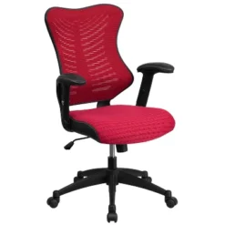 Flash Furniture High Back Designer Mesh Executive Swivel Ergonomic Office Chair With Adjustable Arms 29 Flash Furniture High Back Designer Mesh Executive Swivel Ergonomic Office Chair With Adjustable Arms -WorkHaven Sales Shop GUEST 9670f7cb 9dab 4820 8ecb b766b7bdc684