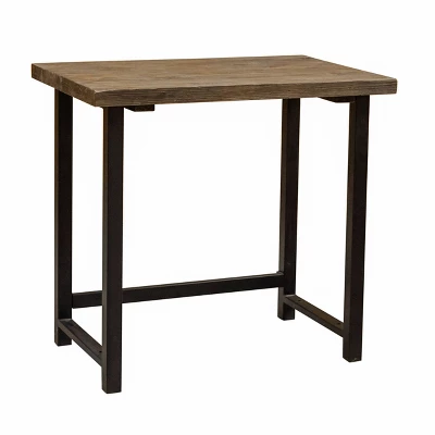 Pomona Metal And Solid Wood Desk - Alaterre Furniture 9 Pomona Metal And Solid Wood Desk - Alaterre Furniture - Image 9