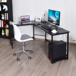 Costway L-Shaped Computer Desk Corner Workstation Study Gaming Table Home Office 13 Costway L-Shaped Computer Desk Corner Workstation Study Gaming Table Home Office -WorkHaven Sales Shop GUEST 98004195 2948 4b7c 9786 4e1b9e409a25