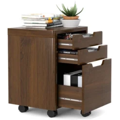 Costway 3 Drawer Rolling File Cabinet W/ Wheels Vertical Printer Stand Walnut 16 Costway 3 Drawer Rolling File Cabinet W/ Wheels Vertical Printer Stand Walnut -WorkHaven Sales Shop GUEST 9978ed26 1b3f 4622 8eee 5abfee227c00