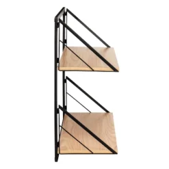 Honey-Can-Do 2 Tier Laundry Shelf With Wood Light Oak 10 Honey-Can-Do 2 Tier Laundry Shelf With Wood Light Oak -WorkHaven Sales Shop GUEST 9b46b693 66ed 4651 94c0 6a88e4527774