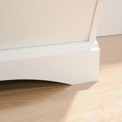 Twin Pogo Bookcase/Footboard Soft White Finish - Sauder 10 Twin Pogo Bookcase/Footboard Soft White Finish - Sauder - Image 10