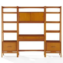 3pc Landon Desk And Bookcases Set Acorn - Crosley 10 3pc Landon Desk And Bookcases Set Acorn - Crosley -WorkHaven Sales Shop GUEST 9c6c3d55 f507 41c2 addd 53ecc7f611a8