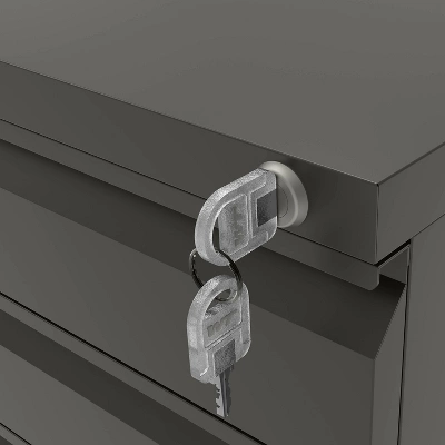 Berbrook Modern 3 Drawers Mobile File Cabinet - MiBasics 5 Berbrook Modern 3 Drawers Mobile File Cabinet - MiBasics - Image 5