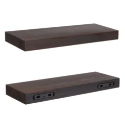 Farmlyn Creek 3 Pack Wall Mounted Wooden Floating Shelf For Nursery, Office, Bedrooms & Space Saving, Black, 15.7 X 5.5 X 1.5 In 12 Farmlyn Creek 3 Pack Wall Mounted Wooden Floating Shelf For Nursery, Office, Bedrooms & Space Saving, Black, 15.7 X 5.5 X 1.5 In -WorkHaven Sales Shop GUEST 9db33235 3510 4e29 b8f3 1030c7e6fe12