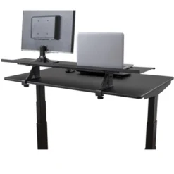 Stand Up Desk Store Clamp-On Adjustable Height Desk Shelf Monitor Stand -WorkHaven Sales Shop GUEST 9e009dad 10e4 4bd7 82df edae2bedc30e