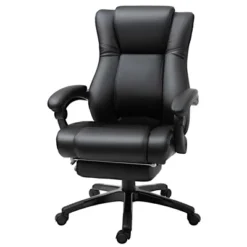 Vinsetto Executive High Back Office Chair Executive Computer Desk Chair With PU Leather, Adjustable Height And Retractable Footrest, Black 7 Vinsetto Executive High Back Office Chair Executive Computer Desk Chair With PU Leather, Adjustable Height And Retractable Footrest, Black -WorkHaven Sales Shop GUEST 9e0e861c a2db 4bff b3f1 ea4ada474799