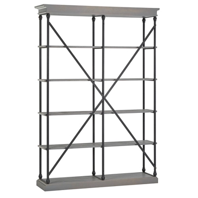 84" Belvidere 5 Shelf Bookcase - Inspire Q 2 84" Belvidere 5 Shelf Bookcase - Inspire Q - Image 2