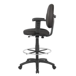 Drafting Stools With Adjustable Arms Black - Boss Office Products -WorkHaven Sales Shop GUEST 9e6855d2 92f0 4a03 be9a 01e108f1413d