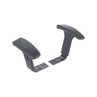 Alera Height Adjustable T-Arms Interval & Essentia Series Chairs/Stools Black IN49AKA10B 2 Alera Height Adjustable T-Arms Interval & Essentia Series Chairs/Stools Black IN49AKA10B - Image 2