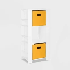 RiverRidge Home Kids' Book Nook Collection Cubby Storage Tower And Bookshelves With 2 Bins - RiverRidge -WorkHaven Sales Shop GUEST a02b110e 2fce 4893 ae1e 918a042716a3