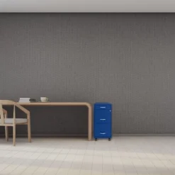 Space Solutions 18 Inch Wide Metal Mobile Organizer File Cabinet For Office Supplies And Hanging File Folders W/ Pencil Drawer & 3 File Drawers, Blue -WorkHaven Sales Shop GUEST a0dcd672 596d 4c9a 9e86 9a785a83ae2b