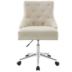 Regent Swivel Upholstered Fabric Office Chair Beige - Modway 10 Regent Swivel Upholstered Fabric Office Chair Beige - Modway -WorkHaven Sales Shop GUEST a13fa77a 088a 4894 a18a 1b2d2fdccac8