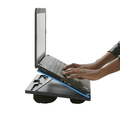 Mind Reader Adjustable 8 Position Lap Top Desk With Cushions 2 Mind Reader Adjustable 8 Position Lap Top Desk With Cushions - Image 2