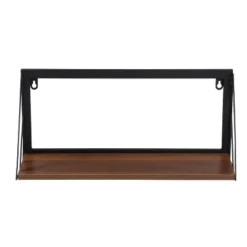 Honey-Can-Do Small Laundry Wall Shelf With Wood Walnut 10 Honey-Can-Do Small Laundry Wall Shelf With Wood Walnut -WorkHaven Sales Shop GUEST a1da88c2 c8ec 4f81 8c7d f81b757790cd