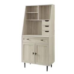 64" Storage Desk & Hutch With Keyboard Drawer - Saracina Home 11 64" Storage Desk & Hutch With Keyboard Drawer - Saracina Home -WorkHaven Sales Shop GUEST a5597132 39b9 47f7 8df0 34356366975a