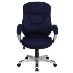 Emma And Oliver High Back Executive Ergonomic Office Chair With Silver Nylon Base And Arms -WorkHaven Sales Shop GUEST a59b663e 53be 4991 a4bf e22f3f225236
