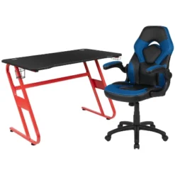 Flash Furniture Gaming Desk And Racing Chair Set With Cup Holder And Headphone Hook -WorkHaven Sales Shop GUEST a5ae6c76 f125 419b b9c2 9283f084e48e