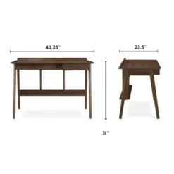 Darren Writing Desk Brown - Finch -WorkHaven Sales Shop GUEST a7667f87 9933 43f9 a106 95980e6684e2