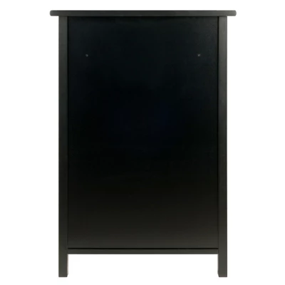Delta File Cabinet - Black - Winsome 4 Delta File Cabinet - Black - Winsome - Image 4