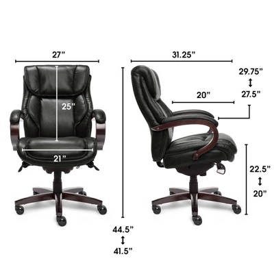 Bellamy Executive Office Chair Black - La-Z-Boy 14 Bellamy Executive Office Chair Black - La-Z-Boy - Image 14