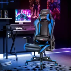 Costway Gaming Chair Adjustable Swivel Racing Style Computer Office Chair -WorkHaven Sales Shop GUEST aa72314c faaf 471a 95a7 d8d075404429