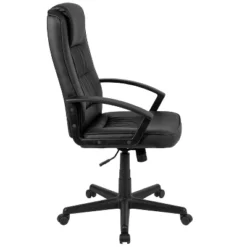 Flash Furniture Biscayne Flash Fundamentals High Back Black LeatherSoft-Padded Task Office Chair With Arms 22 Flash Furniture Biscayne Flash Fundamentals High Back Black LeatherSoft-Padded Task Office Chair With Arms -WorkHaven Sales Shop GUEST aadedaa3 fd1f 48aa bf72 2c8816bfdedb