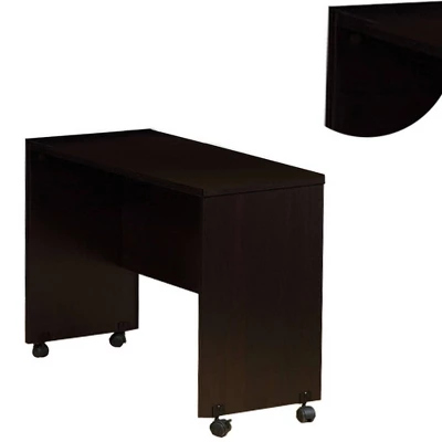 Stylish Desk With Spacious Display Top Dark Brown - Benzara 1 Stylish Desk With Spacious Display Top Dark Brown - Benzara