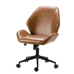 Juli Mid-Back Vegan Leather Office Task Chair With Adjustable Height Home Task Chair | Karat Home 28 Juli Mid-Back Vegan Leather Office Task Chair With Adjustable Height Home Task Chair | Karat Home -WorkHaven Sales Shop GUEST abec7ea8 e453 4a39 8588 79e253b61f42