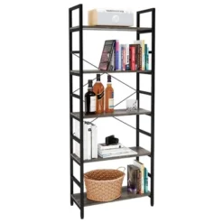 Bestier 5 Tier Adjustable Multifunctional Storage Display Bookcase 26 Inch 11 Bestier 5 Tier Adjustable Multifunctional Storage Display Bookcase 26 Inch -WorkHaven Sales Shop GUEST acf0af75 d150 4761 96d8 cc64e8397afa