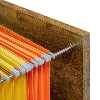 Yaheetech 2-Drawer And 1-Open Shelf Mobile Letter Size Rolling File Cabinet For Home And Office 6 Yaheetech 2-Drawer And 1-Open Shelf Mobile Letter Size Rolling File Cabinet For Home And Office - Image 6