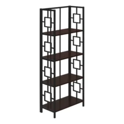61.5" 4 Shelf Mix Material Etagere Bookcase - EveryRoom 26 61.5" 4 Shelf Mix Material Etagere Bookcase - EveryRoom -WorkHaven Sales Shop GUEST ad5f6c04 e775 406b 819d 3cecd159b865
