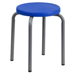 Emma And Oliver Stackable Stool With Silver Powder Coated Frame -WorkHaven Sales Shop GUEST ad936809 7feb 487f ac43 bbfe3dc61bb3