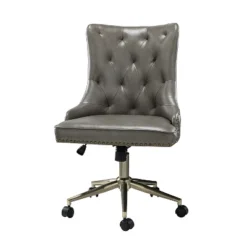 Busiris Height Adjustable Task Chair With Nailhead Trim | Karat Home-TURQUOISE 28 Busiris Height Adjustable Task Chair With Nailhead Trim | Karat Home-TURQUOISE -WorkHaven Sales Shop GUEST addd5e8d bd73 431f a308 e5cbaa7be325