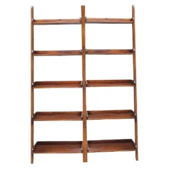 Set Of 2 75.5" 5 Shelf Leaning Bookcases - International Concepts 15 Set Of 2 75.5" 5 Shelf Leaning Bookcases - International Concepts -WorkHaven Sales Shop GUEST aef3eb2d 4d48 4bcf 9de6 7711da7b3eef