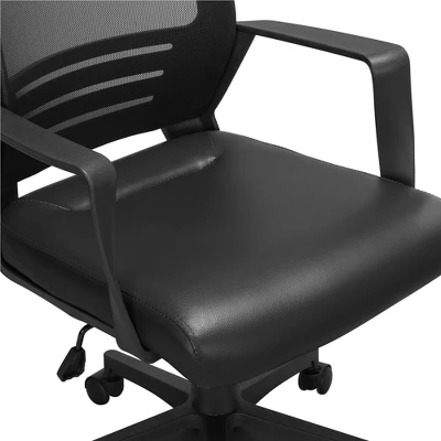 Yaheetech Adjustable Office Chair Midback Computer Chair With Lumbar Support 7 Yaheetech Adjustable Office Chair Midback Computer Chair With Lumbar Support - Image 7