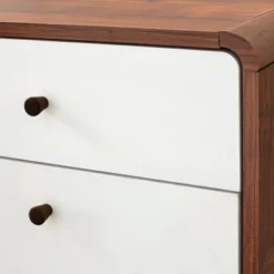 Cassie 2 Drawer File Cabinet White/Walnut - Buylateral 7 Cassie 2 Drawer File Cabinet White/Walnut - Buylateral -WorkHaven Sales Shop GUEST afef1f9a 0769 4b95 9679 ec63048ae7f5