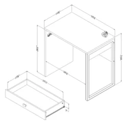 Interface Desk With 1 Drawer Pure White - South Shore 15 Interface Desk With 1 Drawer Pure White - South Shore -WorkHaven Sales Shop GUEST b005ed9c c480 432c a0c5 615600f1f0d2