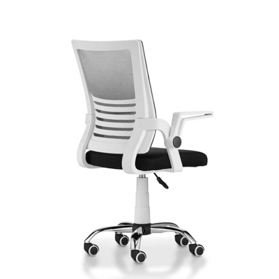 Erwin Cushioned Mesh Office Chair White - MiBasics 2 Erwin Cushioned Mesh Office Chair White - MiBasics - Image 2