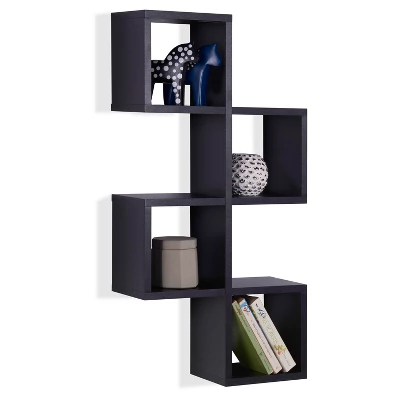 30" X 15.25" Cubby Chessboard Wall Shelf - Danya B. 1 30" X 15.25" Cubby Chessboard Wall Shelf - Danya B.