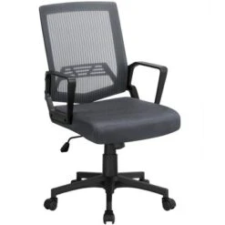 Yaheetech Adjustable Mid-Back Office Chair Computer Chair With Wheels -WorkHaven Sales Shop GUEST b215c78a 3a59 4b33 b585 1e7f67b77c0b