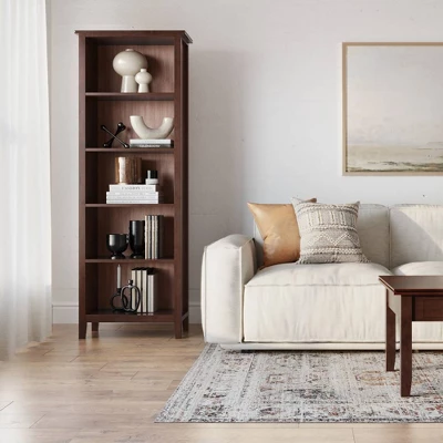 Stratford 5 Shelf Bookcase - WyndenHall 1 Stratford 5 Shelf Bookcase - WyndenHall