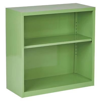 28" Metal Bookcase - Office Star 5 28" Metal Bookcase - Office Star - Image 5