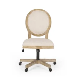 Pishkin French Country Upholstered Swivel Office Chair - Christopher Knight Home -WorkHaven Sales Shop GUEST b489f60f 07e5 4ae3 bc91 2e1d1c1bee29